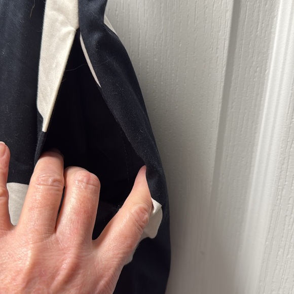 Talbots Black Pink White Polka Dot A-Line Pleated Midi Skirt Size 6 EUC - Picture 7 of 13